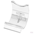 12PCS Lighter Display Stand Clear Acrylic Easel Holder for Lighters Fashion