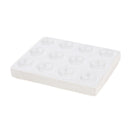 Porcelain Spot Plates Reaction Plate Lab Reusable, 12 Well