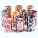 10 Rolls Christmas Nail Stickers Snowflakes Snowmen Xmas Tree Nail Art Decals