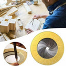 4.9 inch Circle Tool Movable Measurement Stainless Drawing Creative Ruler C6Q5
