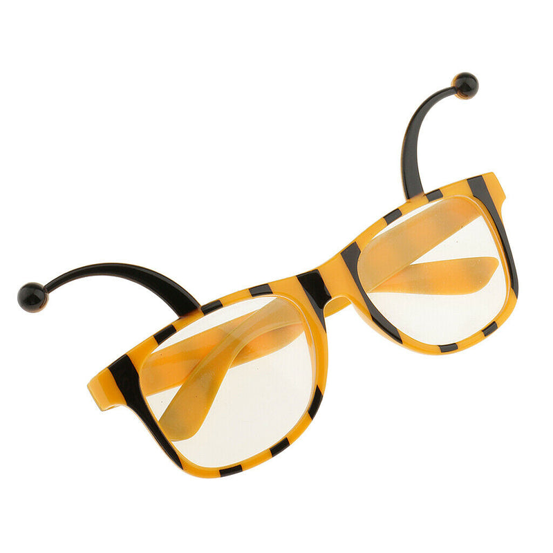 Funny Yellow Insect Bumble Bee Hair Band Glasses Glasses, The Party