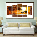 Elephant 5D DIY Full Drill Diamond Painting 5-pictures Combination Kit Gift