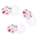 7 Pairs Girls Clip-on Earrings Jewelry Assorted Design with Clear Box for