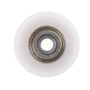 New 6*30*10mm U Groove Metal Shield Nylon Pulley Wheels Roller Ball Bearings  lj