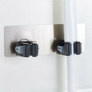 Mop broom, wall-mounted gripper self-adhesive non-slip kitchen bathroom gar J5U5