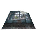 5x7FT Vinyl Backdrop Photography Prop Retro Indoor Window Photo Background