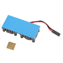 Dual Fan Cooling System Module &Heatsink for Raspberry Pi 3B, 2