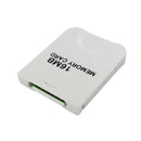 16MB 16M Practical Memory Card for Nintendo Wii Gamecube GC NGC Game White A