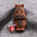 Creative Horse Shape USB 2.0 Flash Drive U Disk High Speed for Brithday