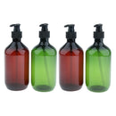 500ml Refillable Pump Bottles, Travel Shampoo Lotion Conditioner, Massage Oils,