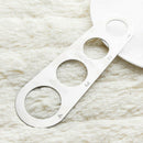 Stainless Steel Pasta Measuring Ruler Creative Noodle Tool Kitchen Macaroni T1K5