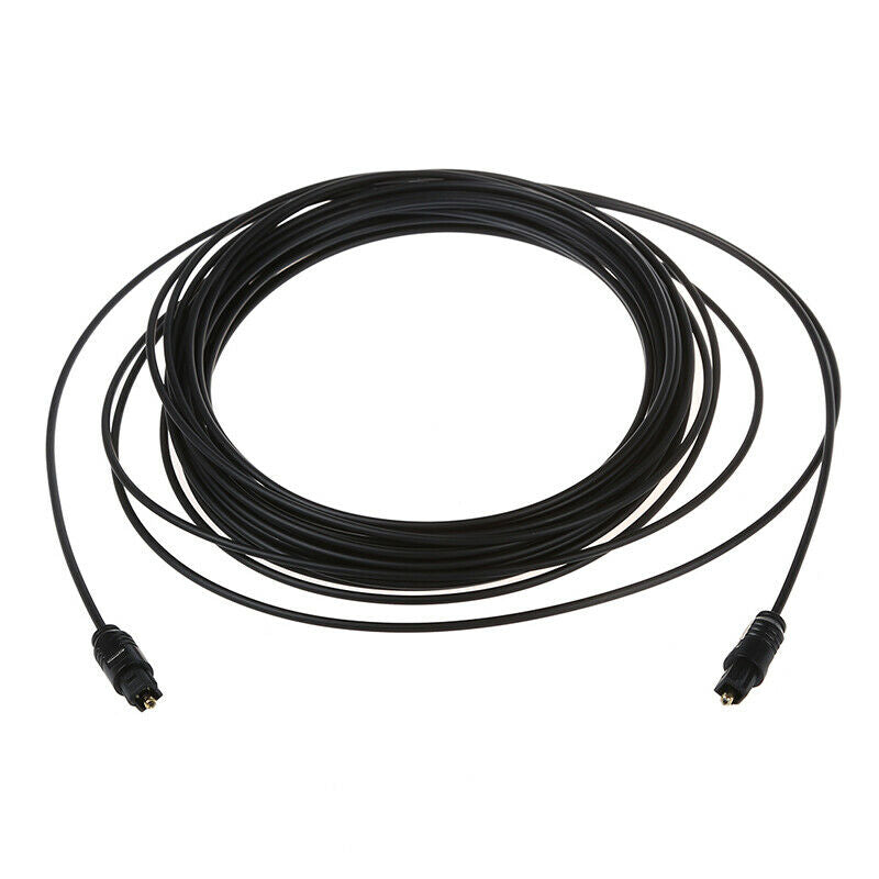 10m/33ft Digital Optical Optic Fiber Toslink Audio Cable OD2.2mm E6J6