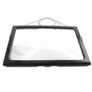 Lazy desktop led light plastic material reading A4 bracket magnifying gla&+