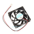 Portable Computer Case Cooler 12V 7cm 70mm PC CPU Cooling Cooler Fan