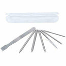 7pcs/set Stainless Steel Paracord FID Set Lacing Stitching Needles And Smoo T6P3