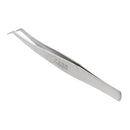 Anti-Static Stainless Steel Tweezers Curved Tweezers for Eyelash Extensions,