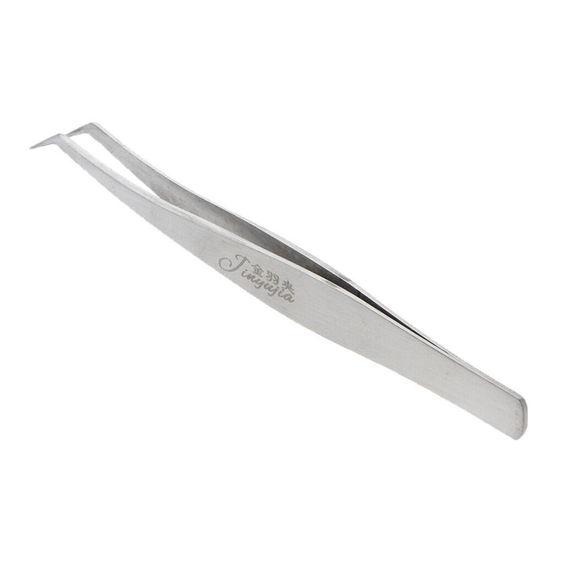 Anti-Static Stainless Steel Tweezers Curved Tweezers for Eyelash Extensions,