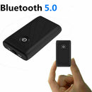 2 IN 1 Bluetooth 5.0 Transmitter Receiver Wireless Audio 3.5mm Jack Aux Adapter/