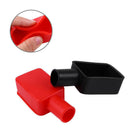 2 Pcs Car Battery Positive and Negative Protective Covers, Rubber Sleeves,  J5R2