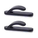 2pcs Plastic Hook Sticky Key Bag Purse Holder Hanger fit for Auto Truck Adhesive