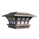 Solar Post Lights Outdoor Fence Deck Caps Light Solar Powered LED Lighting WG3R3