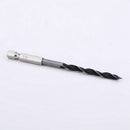 5PCS Drill Bit Set 4 5 6 8 10mm Change Metal Tools 1/4  Hex Shank Wood HCS