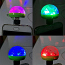 Light Mobile Phone USB Crystal Magic Ball Light Colorful RGB Voice Control S7V5