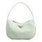 Fashion Women Handbag Nylon Simple Shoulder Shopping Bag Zip Totes (Green) A