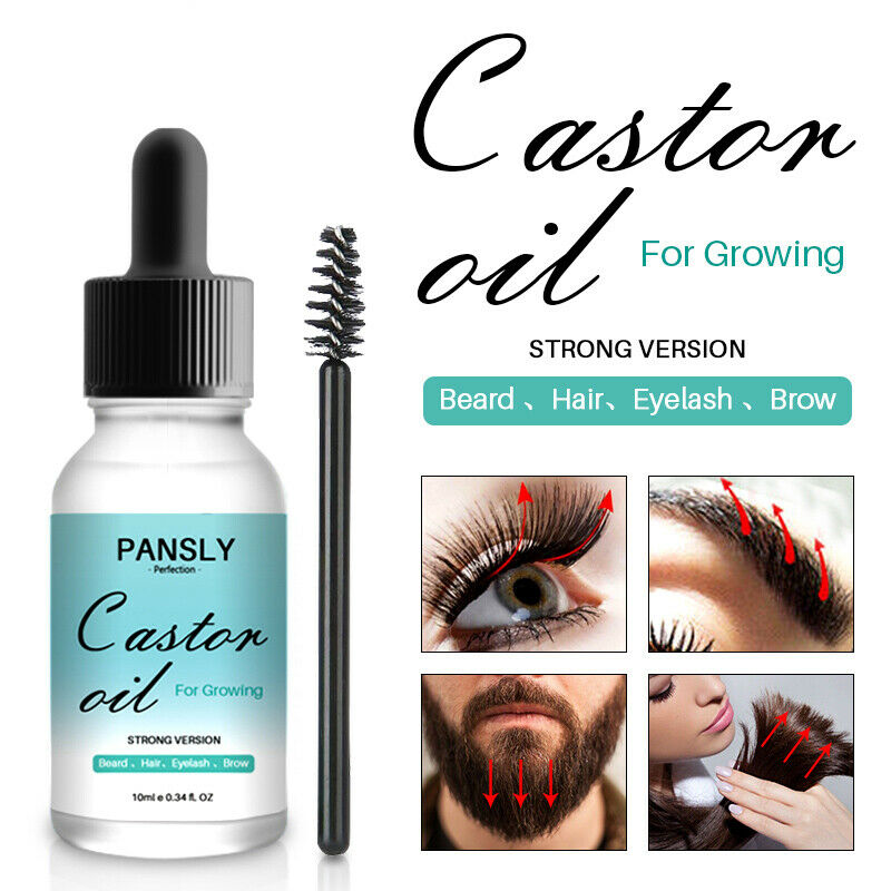 Pansly Eyelash Growth Serum Eyelash Enhancer Natural Castor Oil Maintenance R6D3