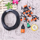 10m Adjustable 15 Sprinkler Automatic Irrigation Garden Watering System Kit