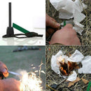 Aluminum Magnesium Bar Fire Starter Waterproof Kit Survival Camp SH E T6X4