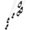 Retro Solar Color Changing LED Shell Wind Chimes Home Garden Yard Light Lamp