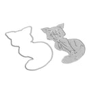 Cutting Die Stencil Scrapbooking Fox Stamp Album Paper Card Embossing Craft
