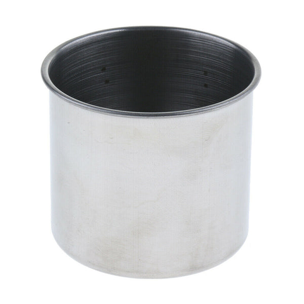 Stainless Steel Food Water Cup Feeder Feeding Dish For Parrot Bird Parakeet