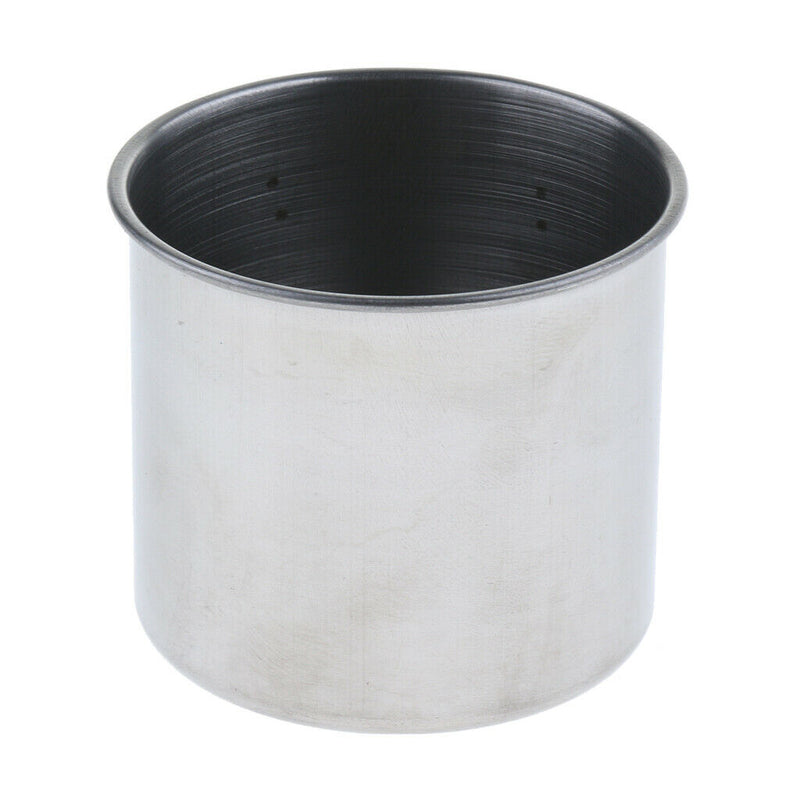 Stainless Steel Food Water Cup Feeder Feeding Dish For Parrot Bird Parakeet