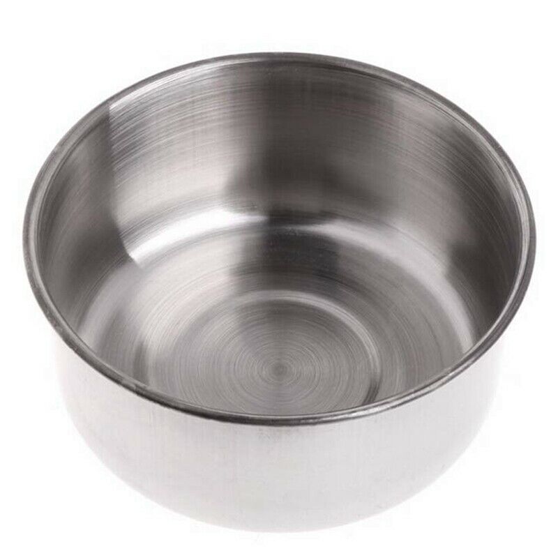 Parrot Feeding Cup Bird Food Dish Stainless Steel Parrot Feeder with Cage P