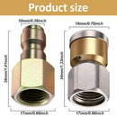 1/4 Inch Rotating Sewer Drain Nozzle Female NPT 5.5 Orifice 4,000 PSI, 1/4