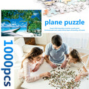 1000pcs Paper Puzzle Scenery Jigsaw Educational Toys for Adults Kids (A)