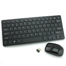 Wireless Keyboard+ Magic Mouse + Transparent Membrace+ USB Receiver Black