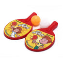 Portable Outdoor Sports Toys for Children Plastic Ping Pong Racket Ball Set  M&O