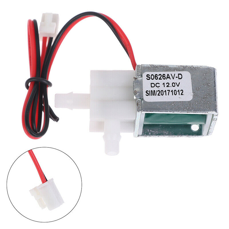 DC12V Micro Mini Electric Solenoid Valve Normally Closed Air Water Control Va Ew