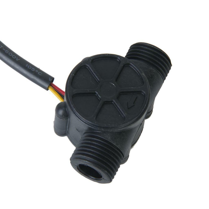 1/2" Hall Effect Flowmeter Control Water Flow Sensor for Arduino 1-30L/min
