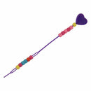 5X(Lady Colorful Plastic Beads Decor Hair Braid Ponytail Maker Styling Too U8O2)