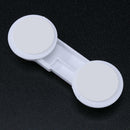 5x Child Adhesive Kid Baby Safety Drawer Door Lock Cupboard Cabinet Belt White