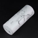 Travel PU Marbling Makeup Brushes Pen Holder Storage Cosmetic Case Box(S) A