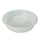 White Plastic Birds Feeding Station Bath Tray Birdseed Bowl Garden Supplies