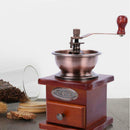 Retro Wooden Coffee Grinder Roller Grain Mill Hand Crank Coffee Grinders Gift