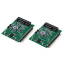2x mSATA SSD To 2.5'' 44Pin IDE Male HDD Converter Adapter Card for Computer