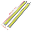 2pcs Waterproof 12V LED Car Auto DRL Driving Daytime Running Lamp Fog Light JR