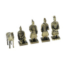 Terracotta Warriors and Horses of Qin Shihuang Decoration Metal Crafts S-1